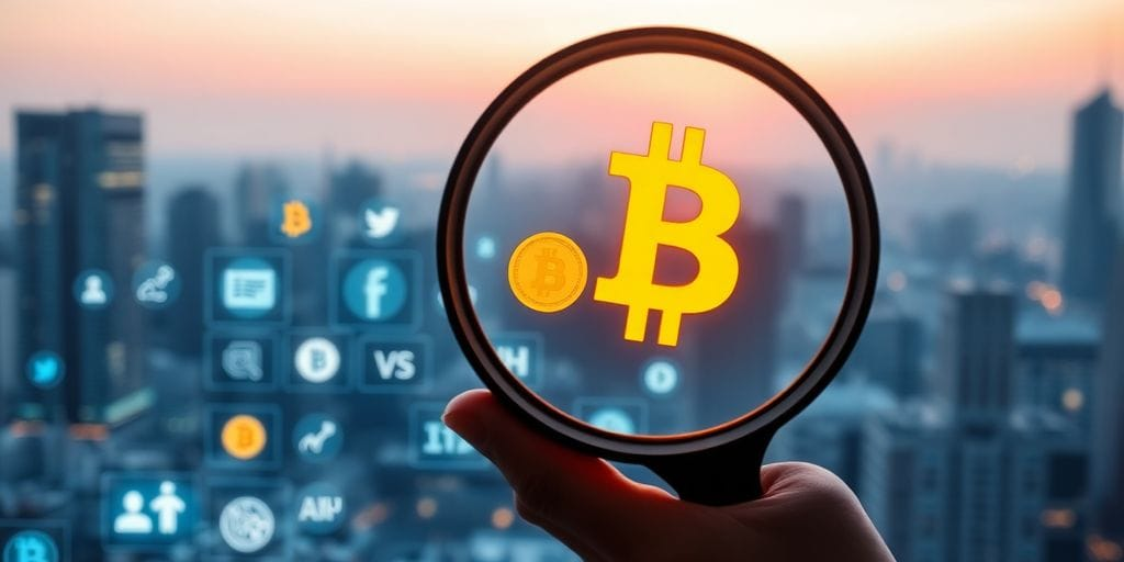 تصویری از نماد بیت کوین